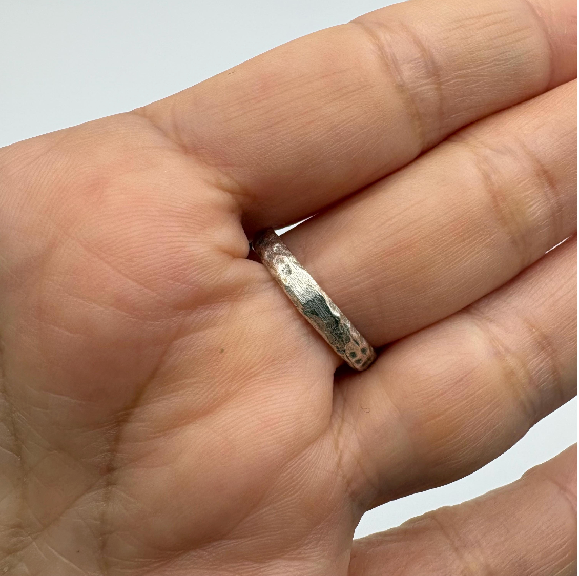 Silver Plated Question Mark Ring | Minimalist Statement Adjustable Jewelry, for Christmas Gift