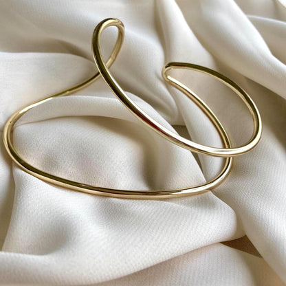 Palm Cuff Bracelet Gold  Plated - Brass Jewellery for Women